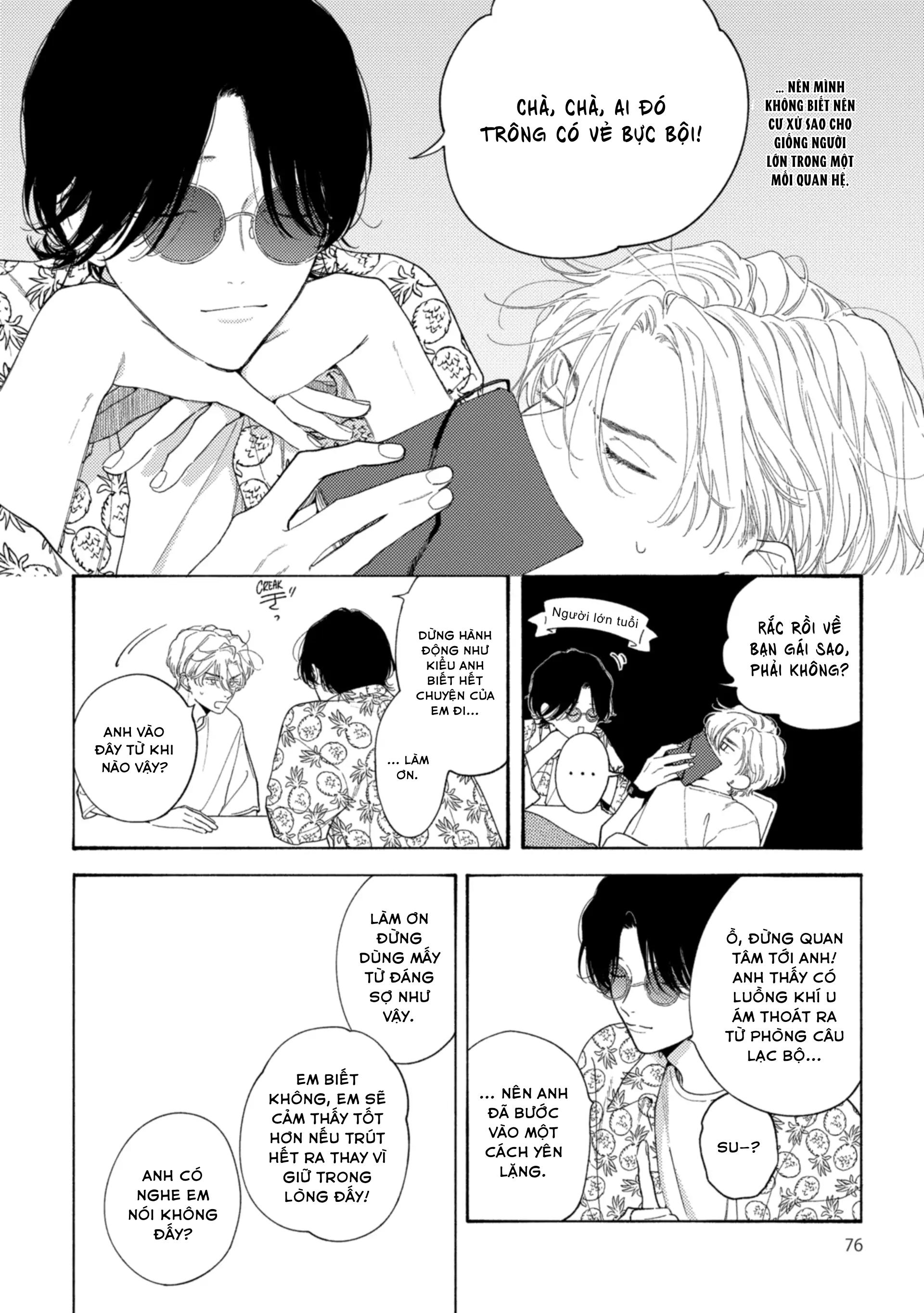 Đọc truyện Thì Ra Mùa Xuân Hoa Nở Là Vì Em - Chapter 9