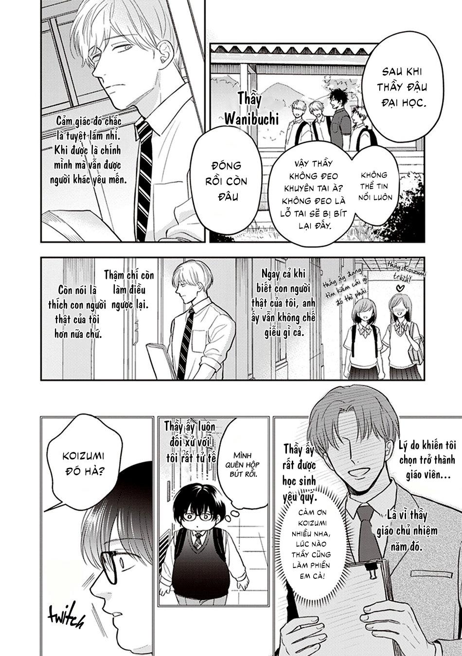 Đọc truyện Koizumi-sensei không muốn bị phát hiện - Chapter 2