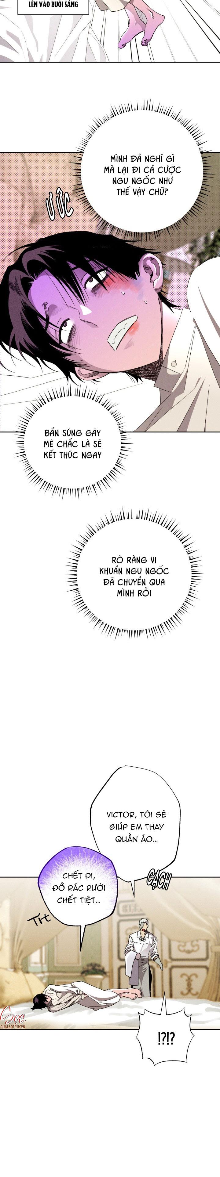 Đọc truyện TIẾN SĨ V VÀ BA NGƯỜI TÌNH - Chapter 18