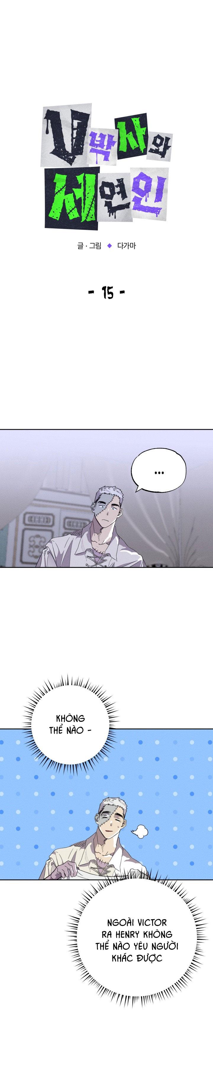 Đọc truyện TIẾN SĨ V VÀ BA NGƯỜI TÌNH - Chapter 15
