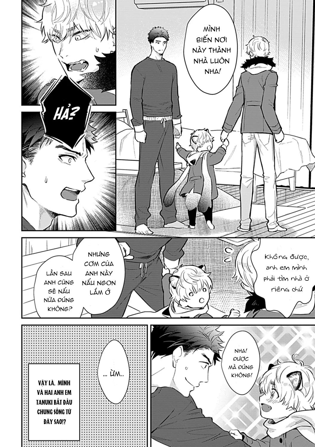 Đọc truyện Trở Thành Một Gia Đình Cùng Hai Anh Em Tanuki - Chapter 1